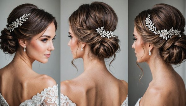 Chignons de mariage : le guide selon votre robe de mariée